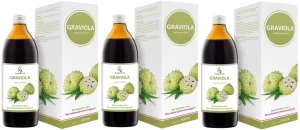 3 x Symbiotics Graviola 500 ml, EkaMedica