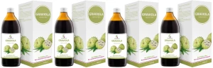 4 x EkaMedica Symbiotics Graviola 500 ml – Odporność Antyoksydacja Witalność