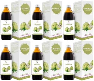 6 x EkaMedica Symbiotics Graviola 500 ml – Odporność Antyoksydacja Witalność