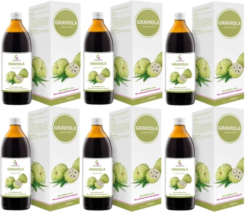 6 x Symbiotics Graviola 500 ml, EkaMedica.webp