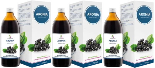 3 x Symbiotics Aronia 1000 ml, EkaMedica.webp