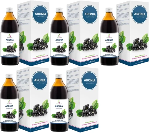 5 x Symbiotics Aronia 1000 ml, EkaMedica.webp