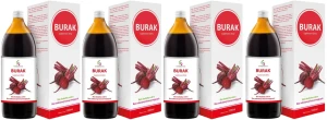 4 x EkaMedica Symbiotics Burak 1000 ml – Krążenie Energia Azotany