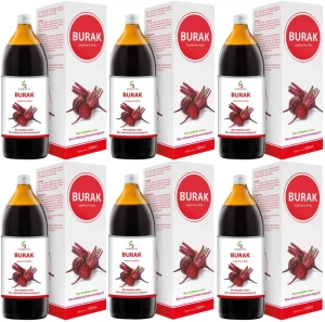 6 x EkaMedica Symbiotics Burak 1000 ml – Krążenie Energia Azotany