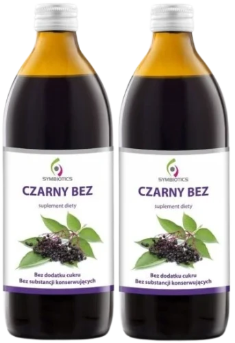 2 x Symbiotics Czarny Bez 1000 ml, EkaMedica.webp