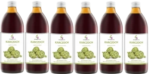 6 x EkaMedica Symbiotics Karczoch 1000 ml – Wątroba Trawienie Detoks