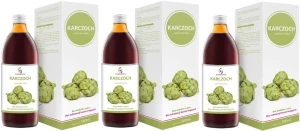 3 x EkaMedica Symbiotics Karczoch 500 ml – Wątroba Trawienie Detoks