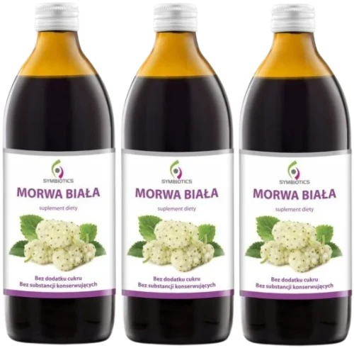 3 x Symbiotics Morwa Biała 1000 ml, EkaMedica.webp