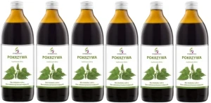6 x EkaMedica Symbiotics Pokrzywa 1000 ml – Nerki Oczyszczanie Drogi Moczowe