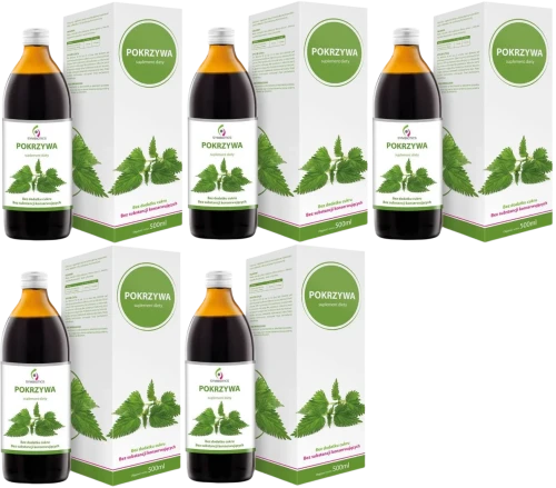 5 x Symbiotics Pokrzywa 500 ml, EkaMedica.webp