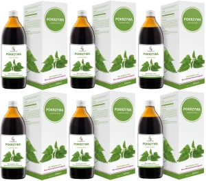 6 x EkaMedica Symbiotics Pokrzywa 500 ml – Nerki Oczyszczanie Drogi Moczowe