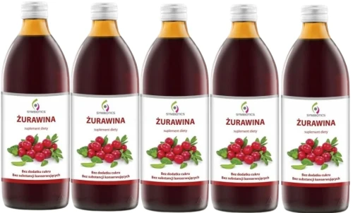 5 x Symbiotics Żurawina 1000 ml, EkaMedica.webp