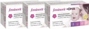 3 x Feminovit + DHA, Slavum