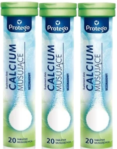 3 x Protego Calcium Musujące, Salvum