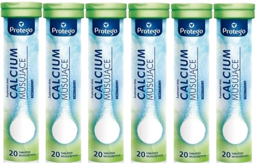 6 x Protego Calcium Musujące, Salvum.webp
