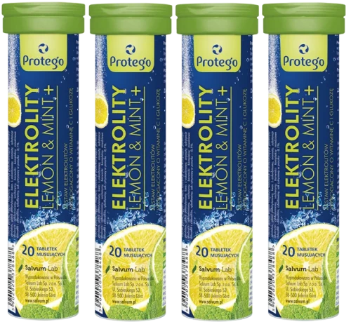 4 x Protego Elektrolity Lemon&amp;Mint+, Salvum.webp
