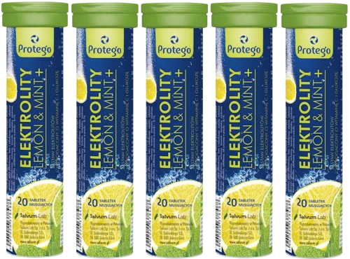 5 x Protego Elektrolity Lemon&amp;Mint+, Salvum.webp