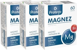 3 x Salvum Protego Magnez 30 kapsułek – Magnez Mięśnie Układ Nerwowy