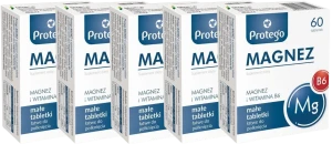 5 x Salvum Protego Magnez 30 kapsułek – Magnez Mięśnie Układ Nerwowy