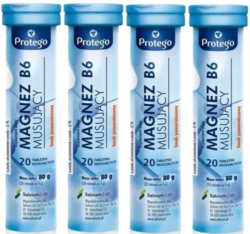 4 x Protego Magnez B6 Musujący, Salvum.webp