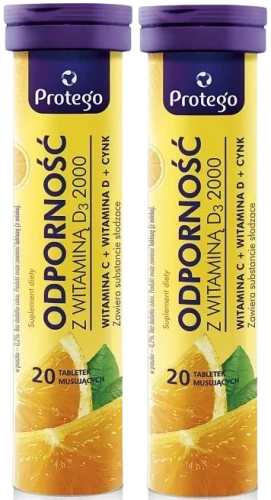 2 x Protego Odporność z Witaminą D3 2000, Salvum.webp