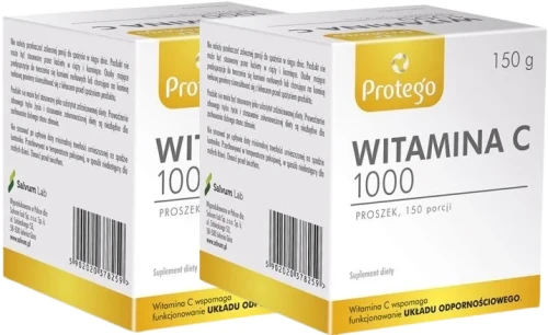 2 x Protego Witamina C 1000 proszek, Salvum.webp