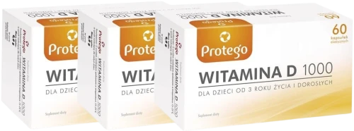 3 x Protego Witamina D 1000 x 60 kaps., Salvum.webp