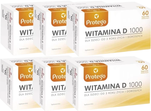 6 x Protego Witamina D 1000 x 60 kaps., Salvum.webp