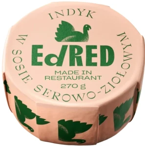 Indyk w sosie serowo-ziołowym, EdRed