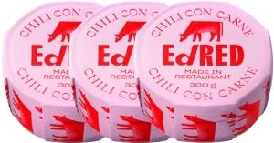 3 x Chili con carne, EdRed