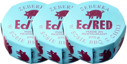 3 x Żeberka w sosie BBQ z chili, EdRed.webp