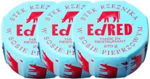 3 x Stek rzeźnika w sosie pieprzowym, EdRed