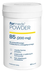 ForMeds POWDER B5 60 porcji – Energia Skóra Układ Nerwowy