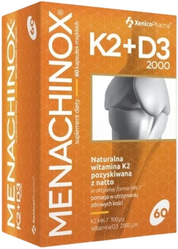 Menachinox® K2+D3 2000, 30 kaps. softgel.webp
