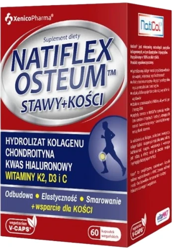 Natiflex Osteum, 60 kaps. Vcaps®, Xenico.webp
