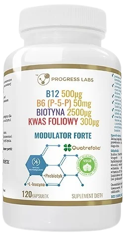 Modulator Homocysteiny Forte 120 kapsułek, Progress Labs.webp