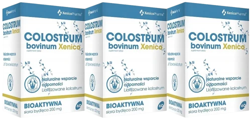 3 x Colostrum bovinum Xenico, 60 kaps. Vcaps®, Xenico.webp