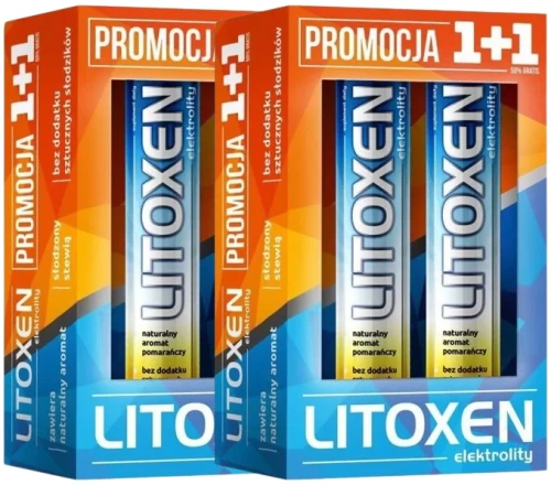 2 x Litoxen Zestaw 1+1 (2x20 tabl. mus.), Xenico.webp