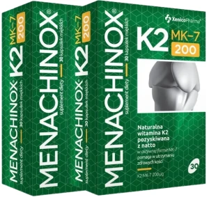 2 x Menachinox® K2 200, 30 kaps. softgel, Xenico