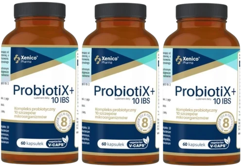 3 x ProbiotiX+ 10 IBS, 60 kaps. Vcaps®, Xenico.webp