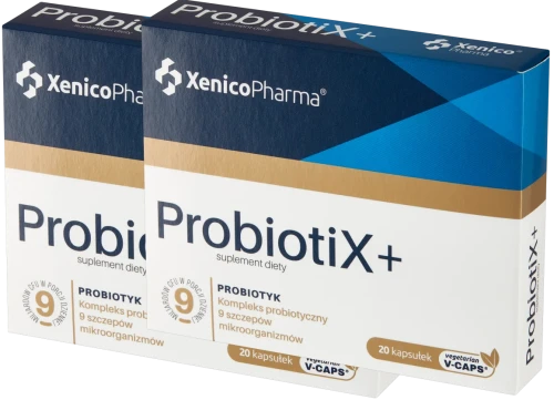 2 x ProbiotiX+, 20 kaps. Vcaps®, Xenico.webp