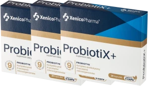 3 x Xenico ProbiotiX+ 20 kapsułek Vcaps® - Mikroflora Jelitowa Układ Pokarmowy