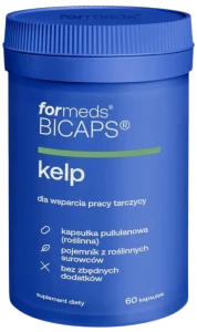 ForMeds BICAPS KELP 60 kapsułek - Tarczyca Układ Nerwowy Skóra