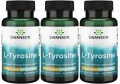 3 x AjiPure L-Tyrozyna L-Tyrosine 500mg 60kaps, Swanson.webp