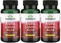 3 x Kwas Alfa Liponowy - Alpa Lipoic Acid 100mg 120 kaps, Swanson.webp