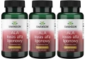 3 x ALA Kwas Alfa Liponowy 600mg 60 kaps, Swanson.webp