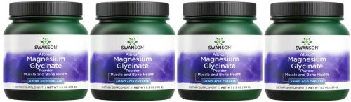 4 x Albion Chelat Magnezu 150g, Swanson.webp