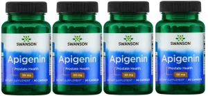 4 x Apigenin 50mg 90kaps, Swanson