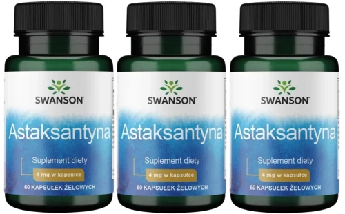 3 x Astaksantyna 4mg 60kaps, Swanson.webp