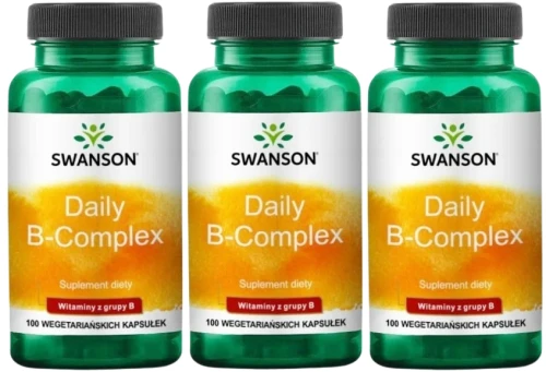 3 x Daily B-complex 100kaps, Swanson.webp